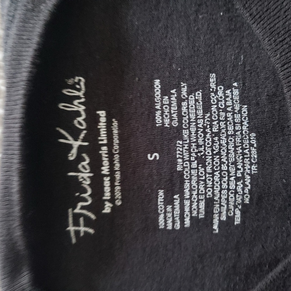 Frida Kahlo Black T-Shirt